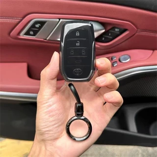 ฝาครอบป้องกันเคสกุญแจรีโมทรถยนต์ TPU, Fit สําหรับ Toyota Alphard Vellfire Keyless อุปกรณ์ตกแต่งรถยนต์
