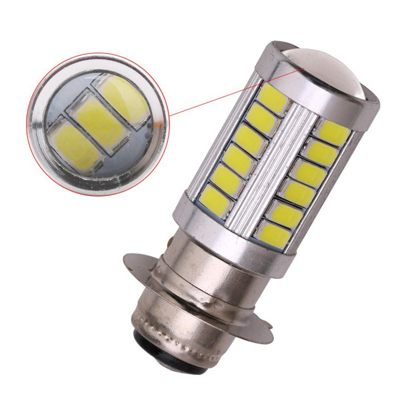 1pc PX15D BA20D LED หมอกโคมไฟ Auto ไฟหน้ารถจักรยานยนต์ Low Beam หลอดไฟใหม่