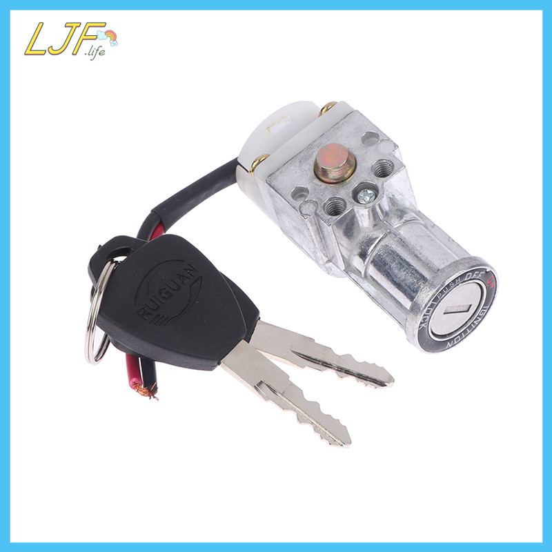 Ljf หัวขนาดใหญ่ประเภทจักรยานไฟฟ้าสวิตช์กุญแจจุดระเบิด Heavy Load E-bike Lock TH