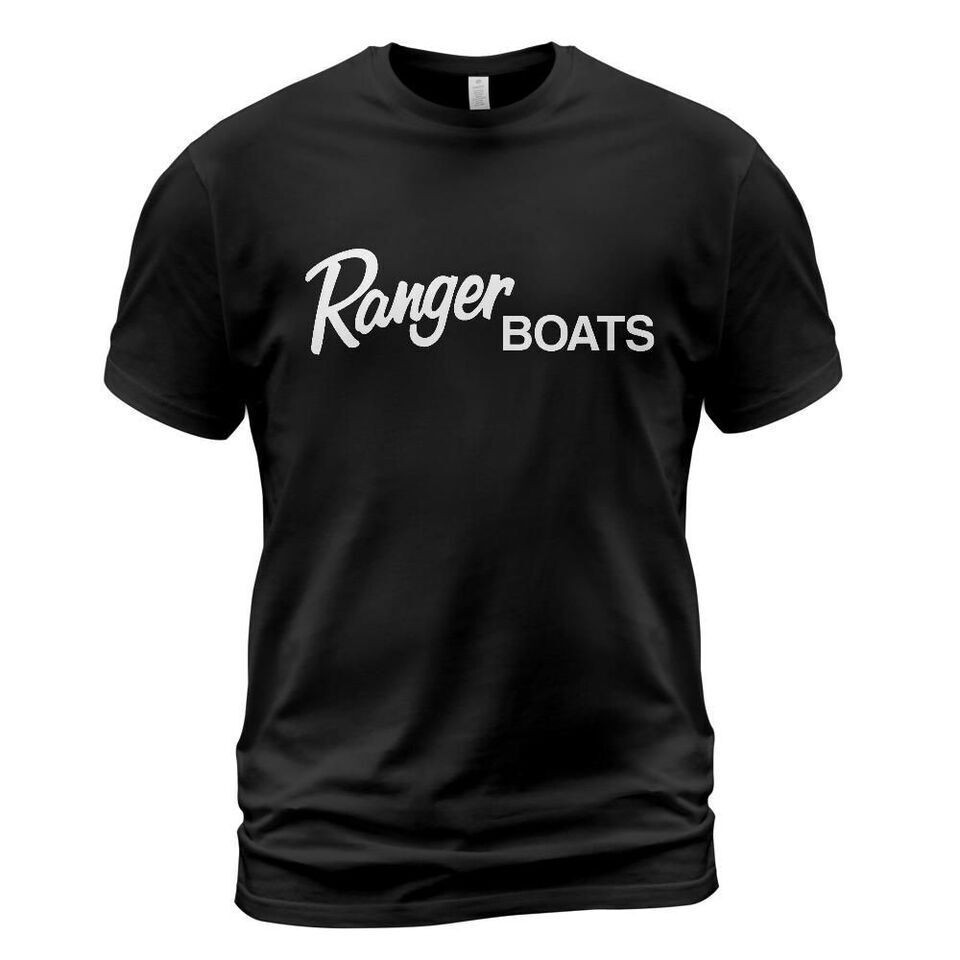 สไตล์ใหม่ Ranger Boats Team Logo Mens T-Shirt Funny Tee