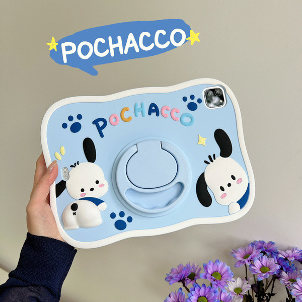 case ipad air4 เคส ipad gen9 2018 เคสซิลิโคนลายการ์ตูนสไตล์ใหม่ ipad เคสป้องกัน 34 ซม.mini45 แท็บเล็