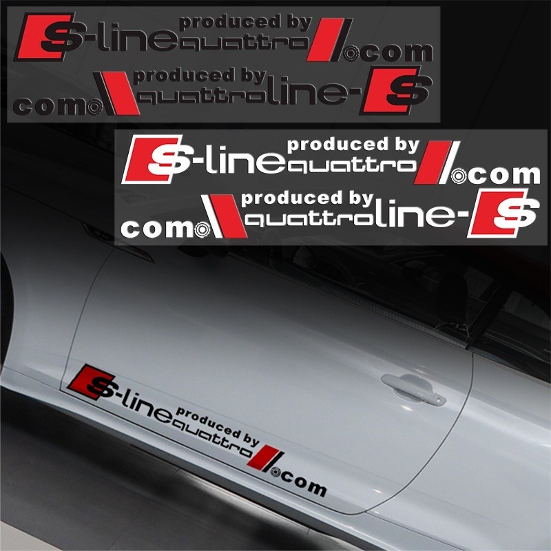 Audi โลโก้สติกเกอร์สําหรับ A3 A4 A6 A5 Q5 A1 Q7 Q3 TT RS3 RS4 S3 S6 S4 RS6 Audi อะไหล่รถยนต์รถจัดแต่