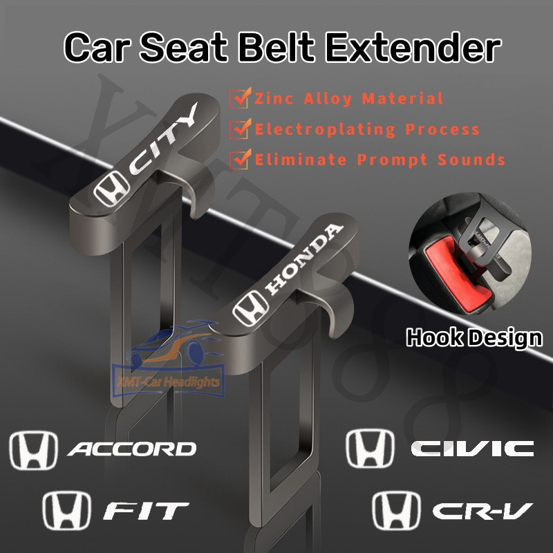 1/2pcs Honda เข็มขัดนิรภัยใส่สําหรับ City Hatchback Civic Accord Jazz BRV HRV CRV เข็มขัดนิรภัยหัวเข