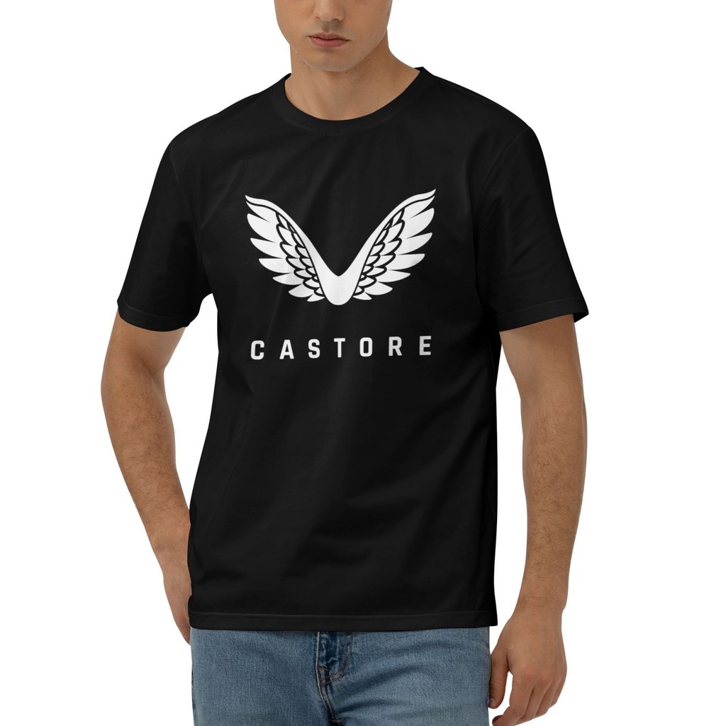เสื้อยืดพิมพ์ลายโลโก้ Castore