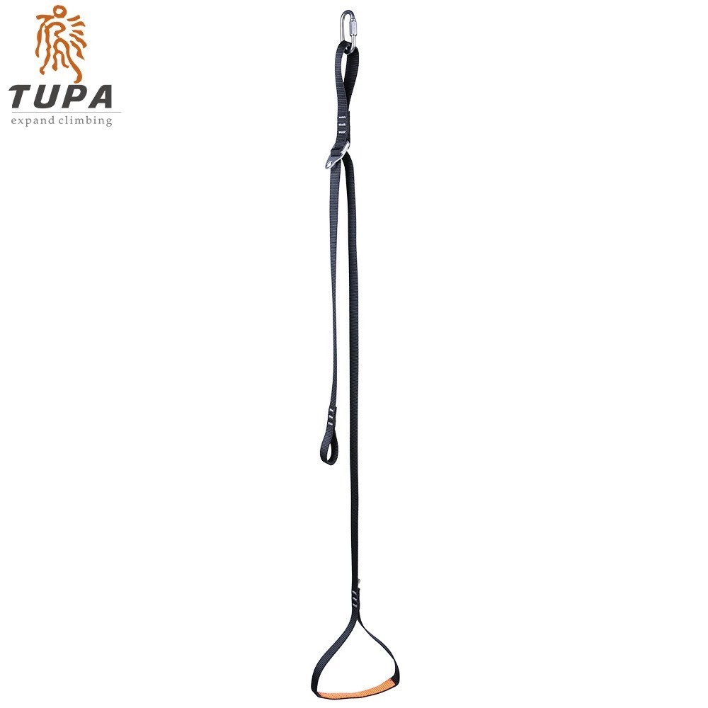 สายเชือกร็อคเท้าเหยียบสายไต่เชือก ตัวจัดล็อคเชือก Hand Ascender ยี่ห้อ : TUPA
