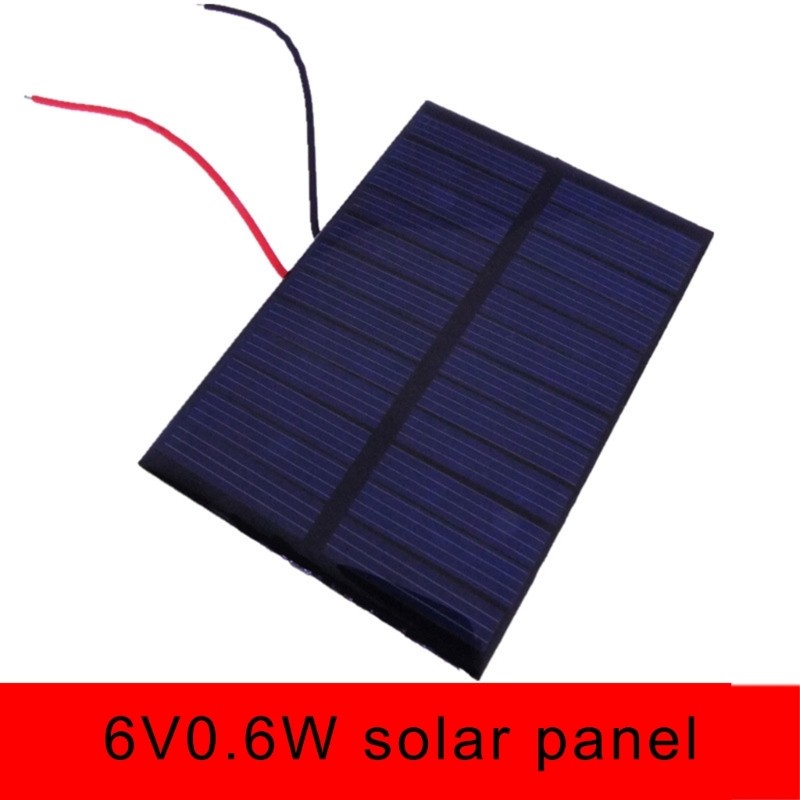 Alilin Solar Panel 6V Polysilicon Module พกพาสะดวกสําหรับการใช้งานเพื่อการศึกษา DIY - รูปที่ 5
