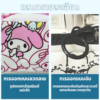 กระเป๋าดินสอซิปขนาดใหญ่ชั้นเดียวนักเรียนการ์ตูนน่ารักความจุขนาดใหญ่มี Melotipacha สุนัขการ์ตูนรูปแบบกรณีดินสอ
