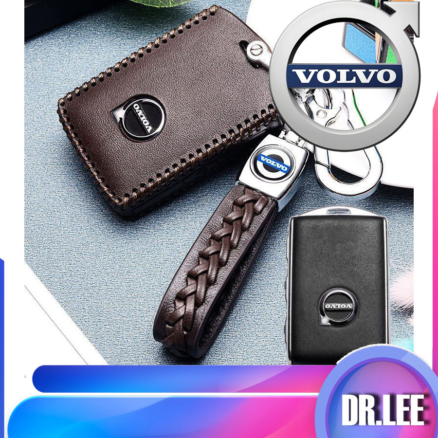 [พร้อม] เคสกุญแจหนัง Volvo เหมาะสำหรับ Volvo  V60 xc40 XC60 V60 940 S60 S80 XC90เคสกุญแจ lhhu