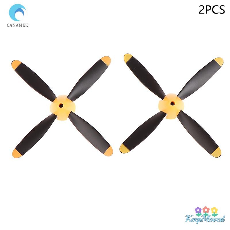 Keepmoved Volantex RC 4 ใบมีดใบพัดสําหรับ 761-5 P-51D 761-8 F4U 761-9 T28 761-11 BF109 761-2 Spitfir