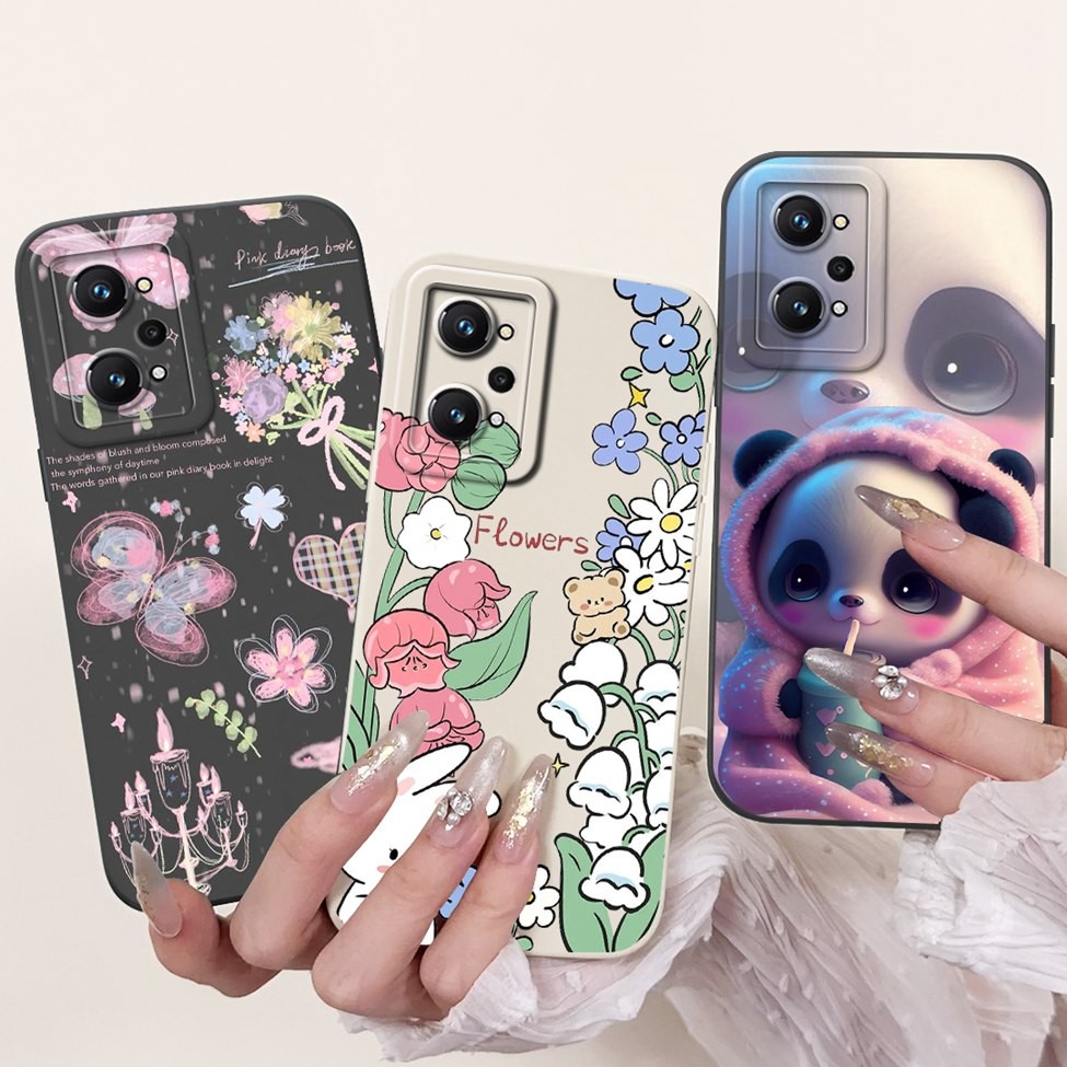 สําหรับrealme GT Neo2 กรณีRMX3370 ความงามแมวน่ารักแฟชั่นตลกซิลิโคนกันกระแทกเคสโทรศัพท์สําหรับRealme GT Neo2 5Gปกหลัง ราคา ถูกที่สุด ดีลบีเคเค แกลเลอรีภาพที่ 8
