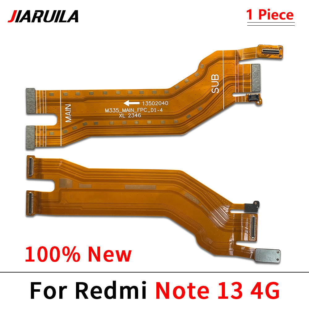 สําหรับ Redmi Note 13 4G บอร์ดหลักเมนบอร์ดเชื่อมต่อ Flex Cable