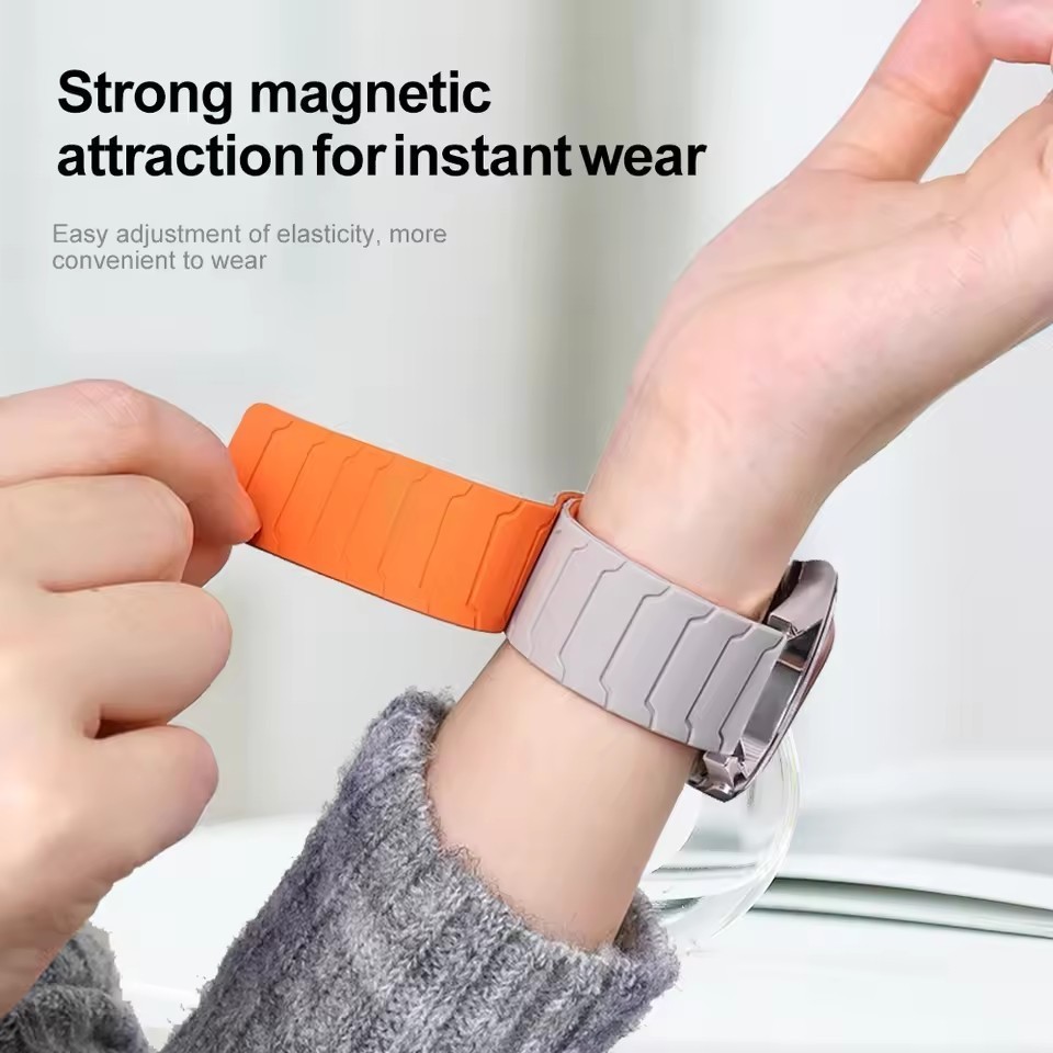 Magnetic Loop Band สําหรับ Kieslect Actor สมาร์ทนาฬิกากีฬาซิลิโคนสําหรับ Kieslect Actor สายนาฬิกาสายรัดข้อมือ Accessorie