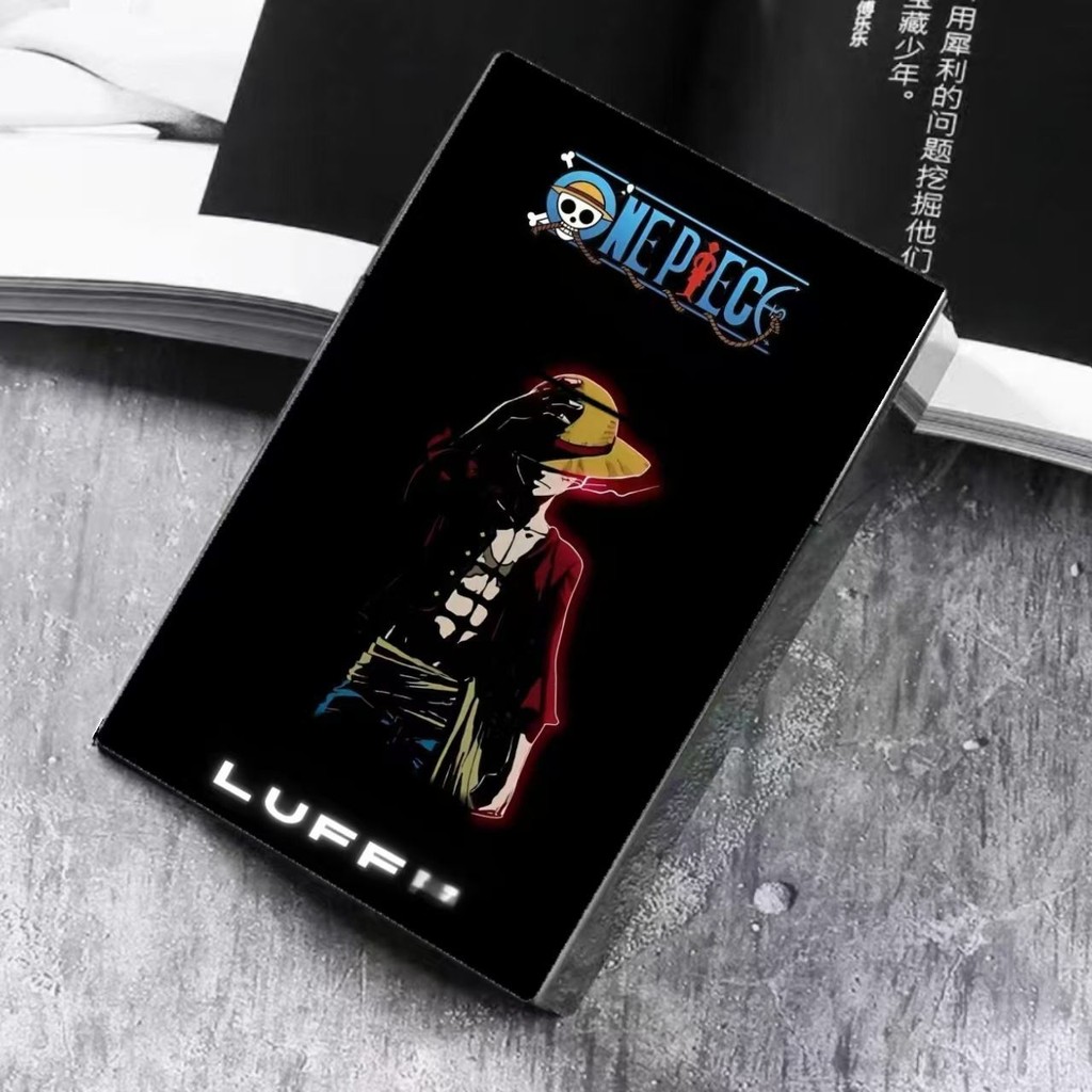 52YG กล่องเก็บบุหรี่การ์ตูนอนิเมะ One Piece พิมพ์สี กล่องเก็บการ์ตูนแบบกดอัตโนมัติ ป๊อปอัพ กล่องเก็บบุหรี่กันความชื้น ป้องกันการบีบ กล่องเก็บบุหรี่อนิเมะ กล่องยาพกพา ของขวัญ