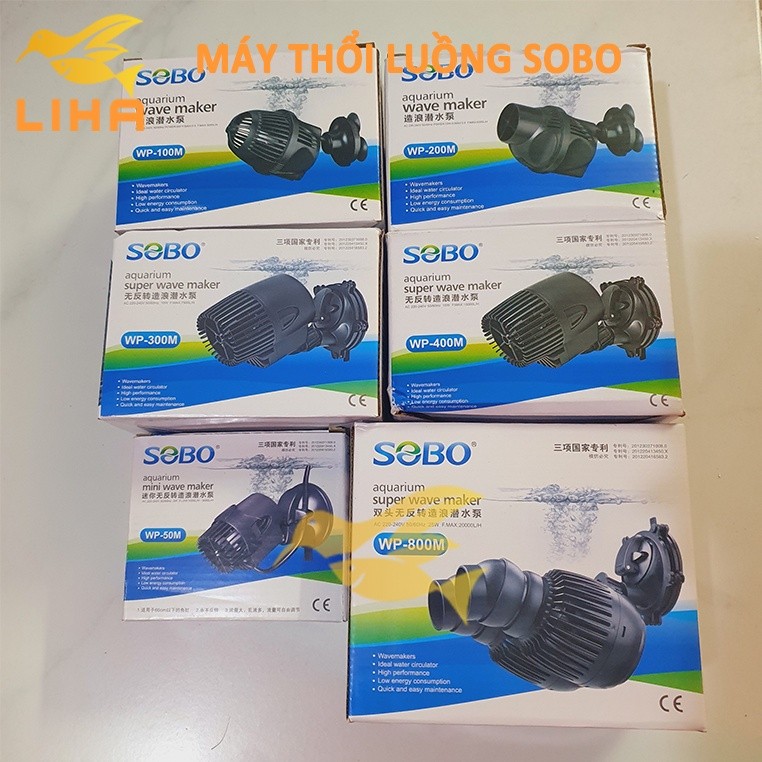 เครื่องเป่าลม Sobo - เครื่อง Sobo WP50M WP100M WP200M WP300M WP400M WP800M สร้างการไหลของน้ํา ทําควา