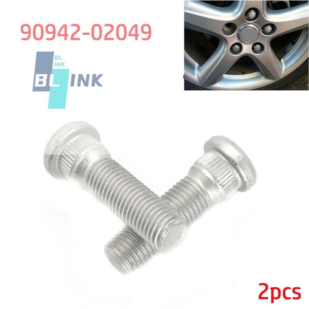 คุณภาพสูง WHEEL LUG STUD HUB BOLT สําหรับ TOYOTA และสําหรับ LEXUS แพ็ค 2 ชิ้น