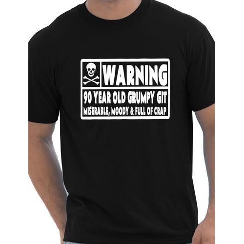 90 ปี Git Mens Funny 90Th Birthday Fathers Day เสื้อยืด