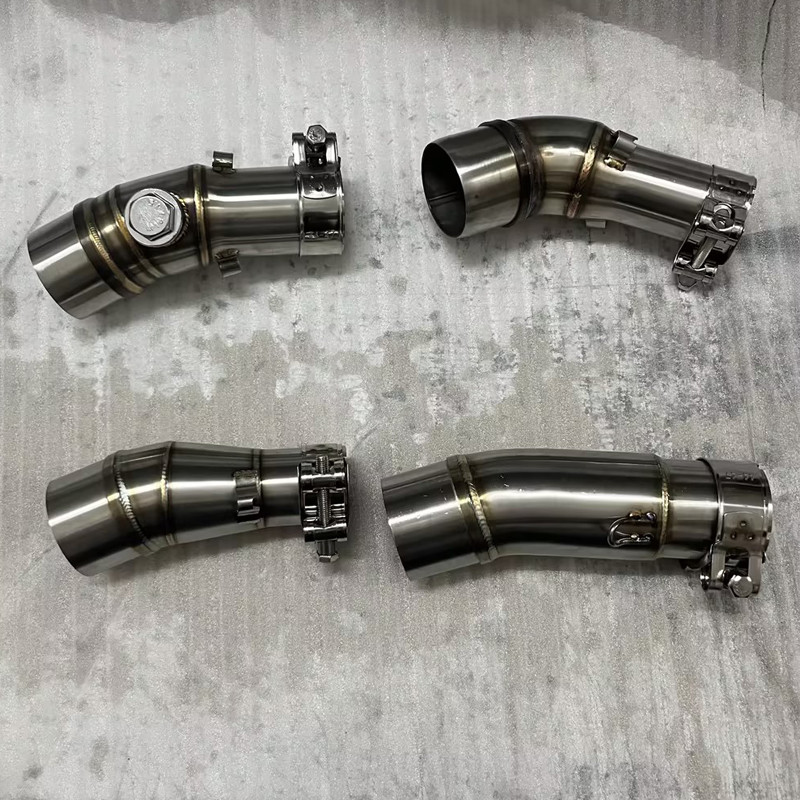 ท่อลิงค์แบบสวมเหมาะสําหรับ ER6N Z250 Z250SL Z400 R3 เชื่อมต่อกับ 51 มม./2" ID ท่อไอเสีย