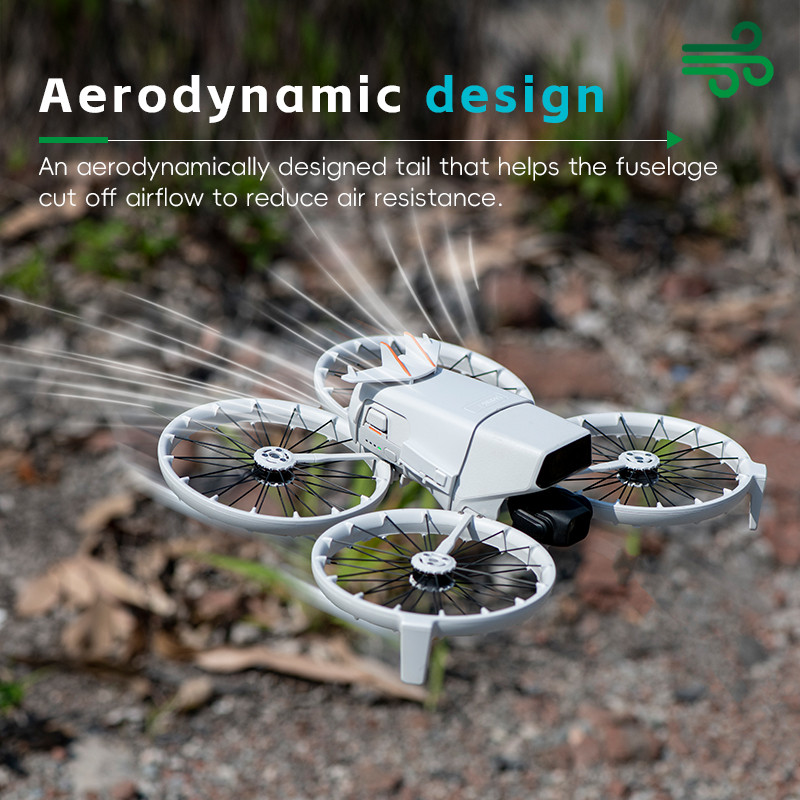 Drone Flight Fin สําหรับ DJI FLIP แบตเตอรี่ป้องกันป้องกันการเสื่อมเฉพาะการป้องกันแบบพกพาที่ถอดออกได้ Fin Drone DJI FLIP อุปกรณ์เสริม