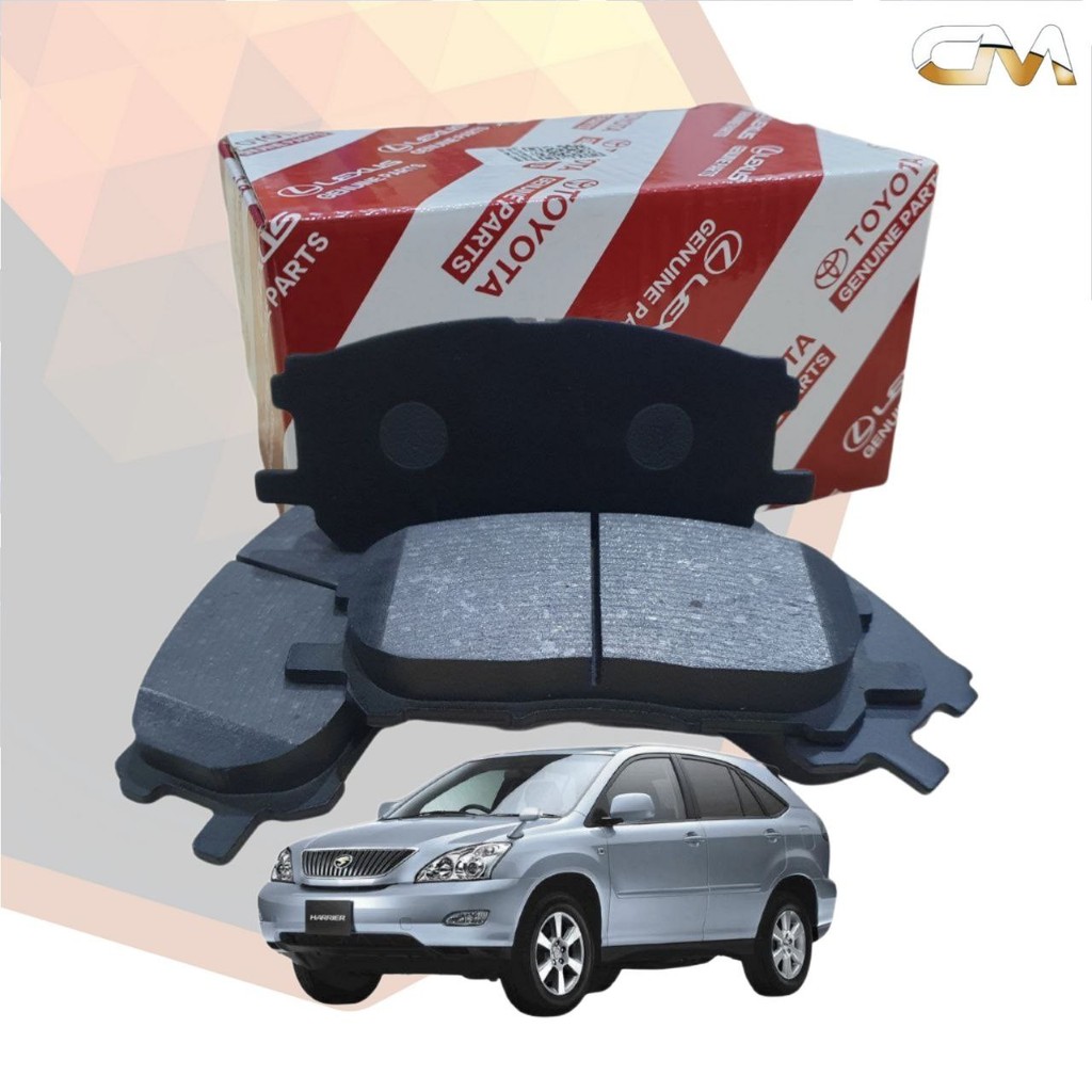 ผ้าเบรคTOYOTA FRONT & REAR สําหรับ TOYOTA HARRIER ACU30 2004-2013