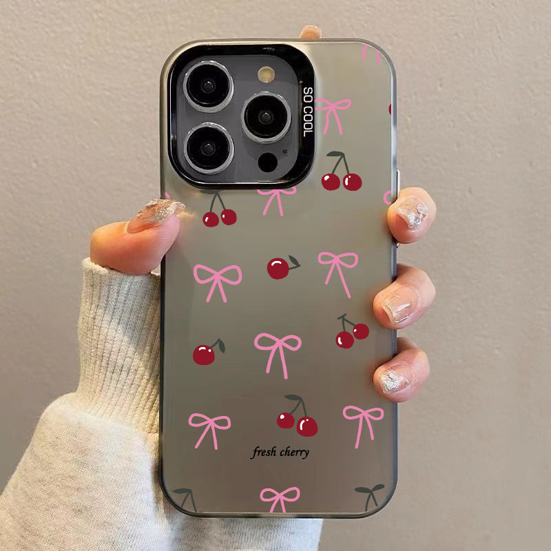 เคสไอโฟน 13 สำหรับ iPhone 11 16 13 15 Pro Max 12 14 Pro Max 7Plus XR X XS Max 8 7 15 14 Plus 16 17 PRO MAX ดอกไม้หวานสด