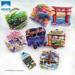 สติกเกอร์แม่เหล็กติดตู้เย็น 3D แม่เหล็กติดตู้เย็น ของขวัญ สํ…