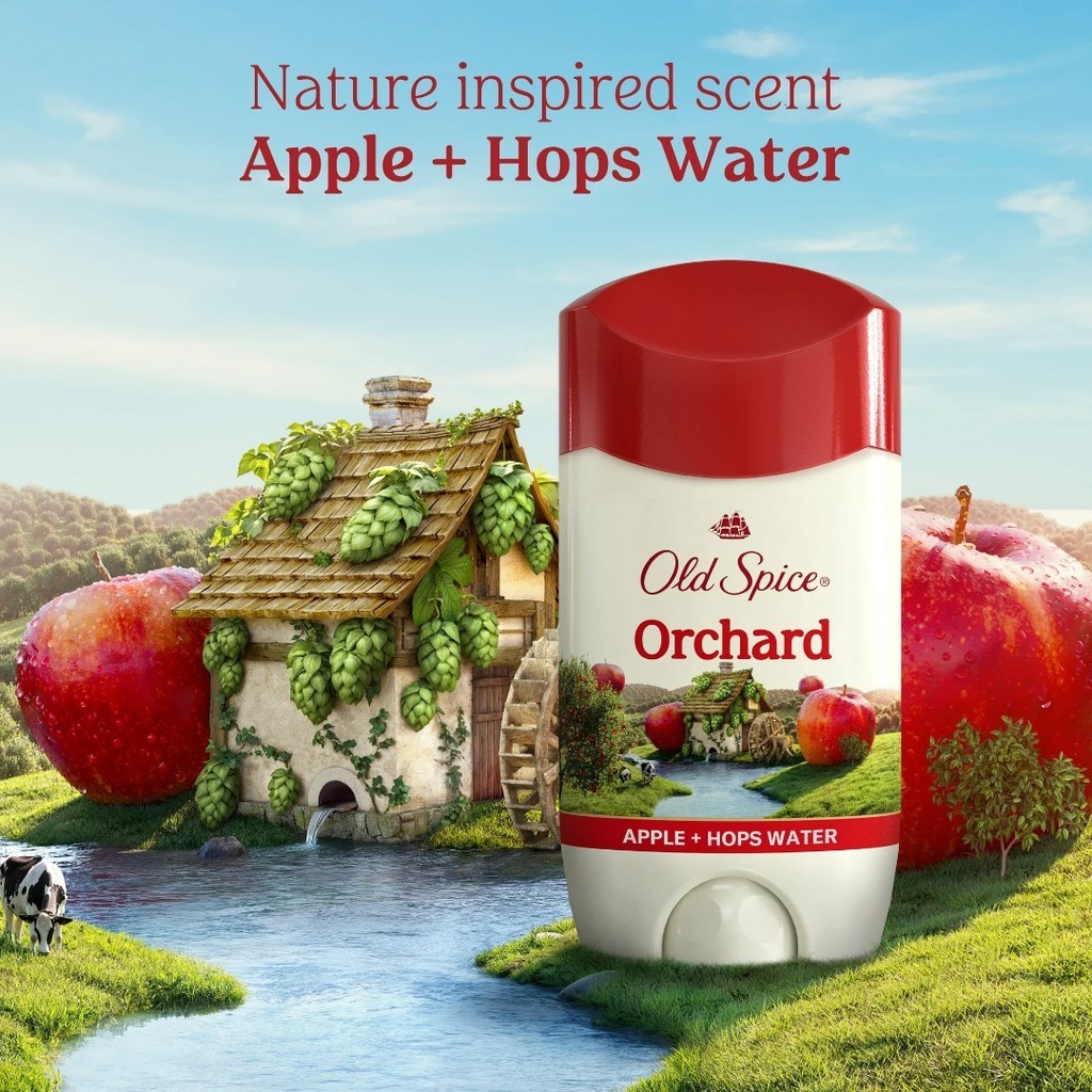 Old Spice Antiperspirant Deodorant Orchard, 24/7 Lasting Freshness and Sweat Protection, 2.6oz