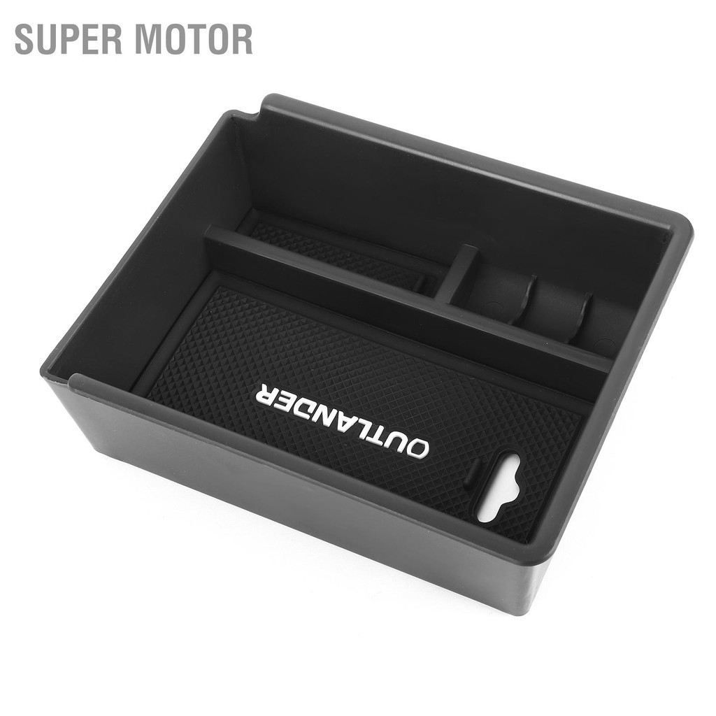 Super Motor Auto คอนโซลกลางคอนโซลกล่องเก็บที่วางแขนถาด Fit สำหรับ Mitsubishi Outlander 2019-2020