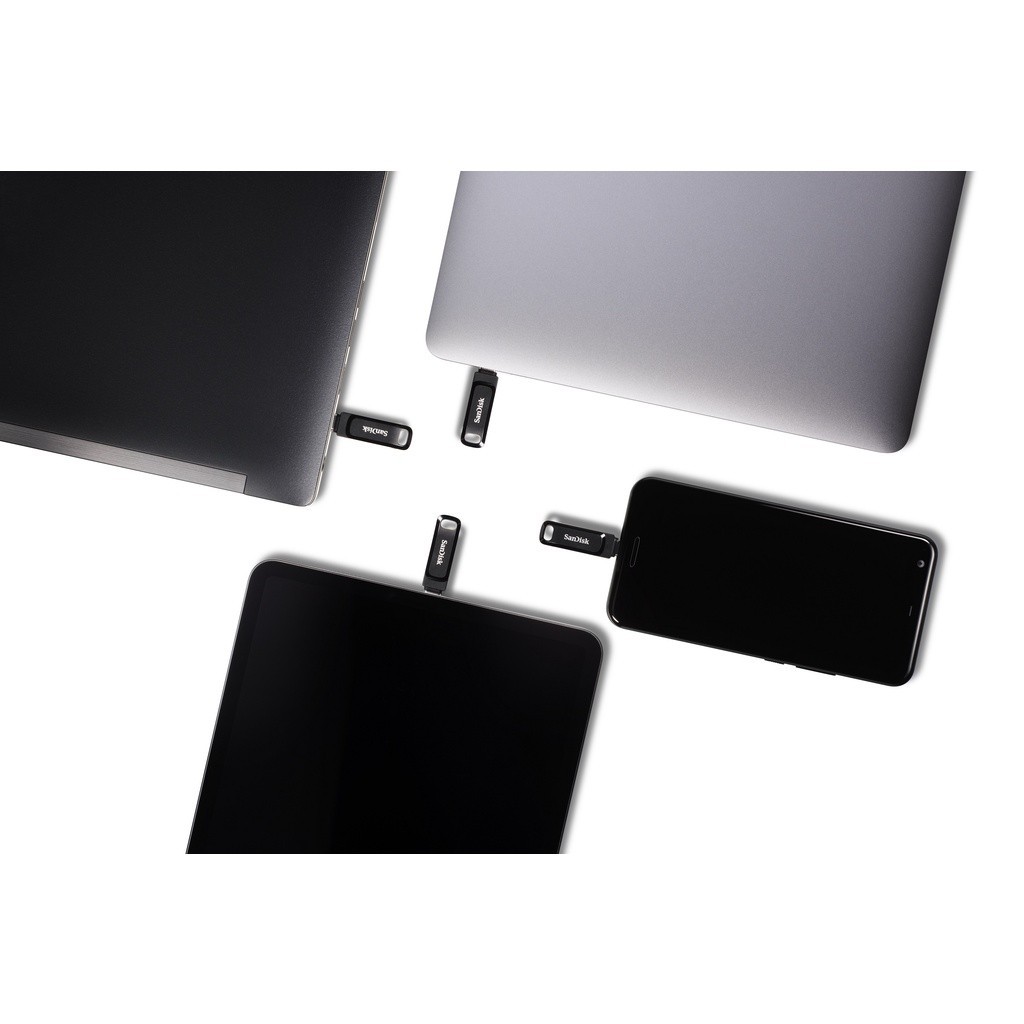 SanDisk Ultra Dual Drive Go USB Type-C 128GB 400MB/s (SDDDC3-128G-G46) Flash Drive for iPhone15 iPad