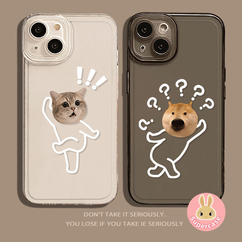 เคสโทรศัพท์มือถือ แบบใส ลายสุนัข สําหรับ Vivo Y21 Y21s Y21a Y21t Y20 Y20s Y20i Y20a X100 Pro iQOO 11