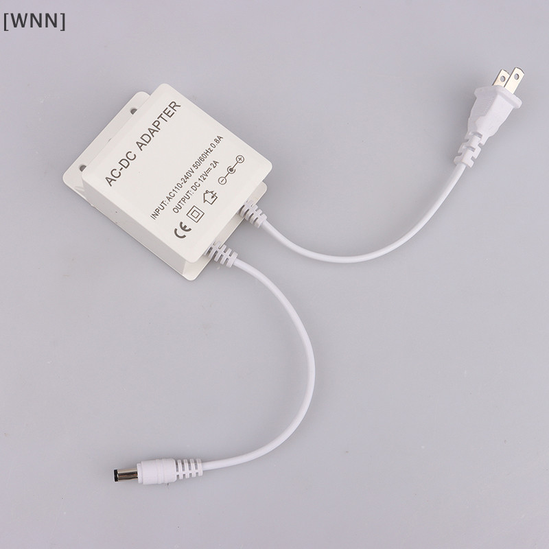 [WNN] พร้อมส่ง อะแดปเตอร์พาวเวอร์ซัพพลายกล้องวงจรปิด 12V 2A 2000ma กันน้ํา