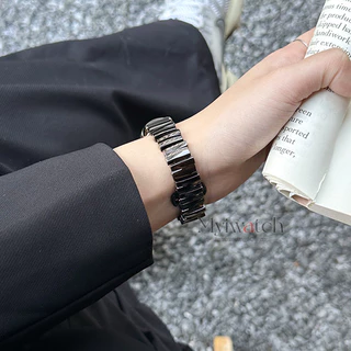 ประณีตโลหะสําหรับ Xiaomi Mi Band NFC 10 9 8 Pro 7 6 5 3 4 ผีเสื้อโลหะหัวเข็มขัดออกแบบสายรัดข้อมือแฟชั่น Miband สําหรับ HW Fit 3 4 Pro Redmi 5 4 Band 18 มม.20 มม.22 มม.