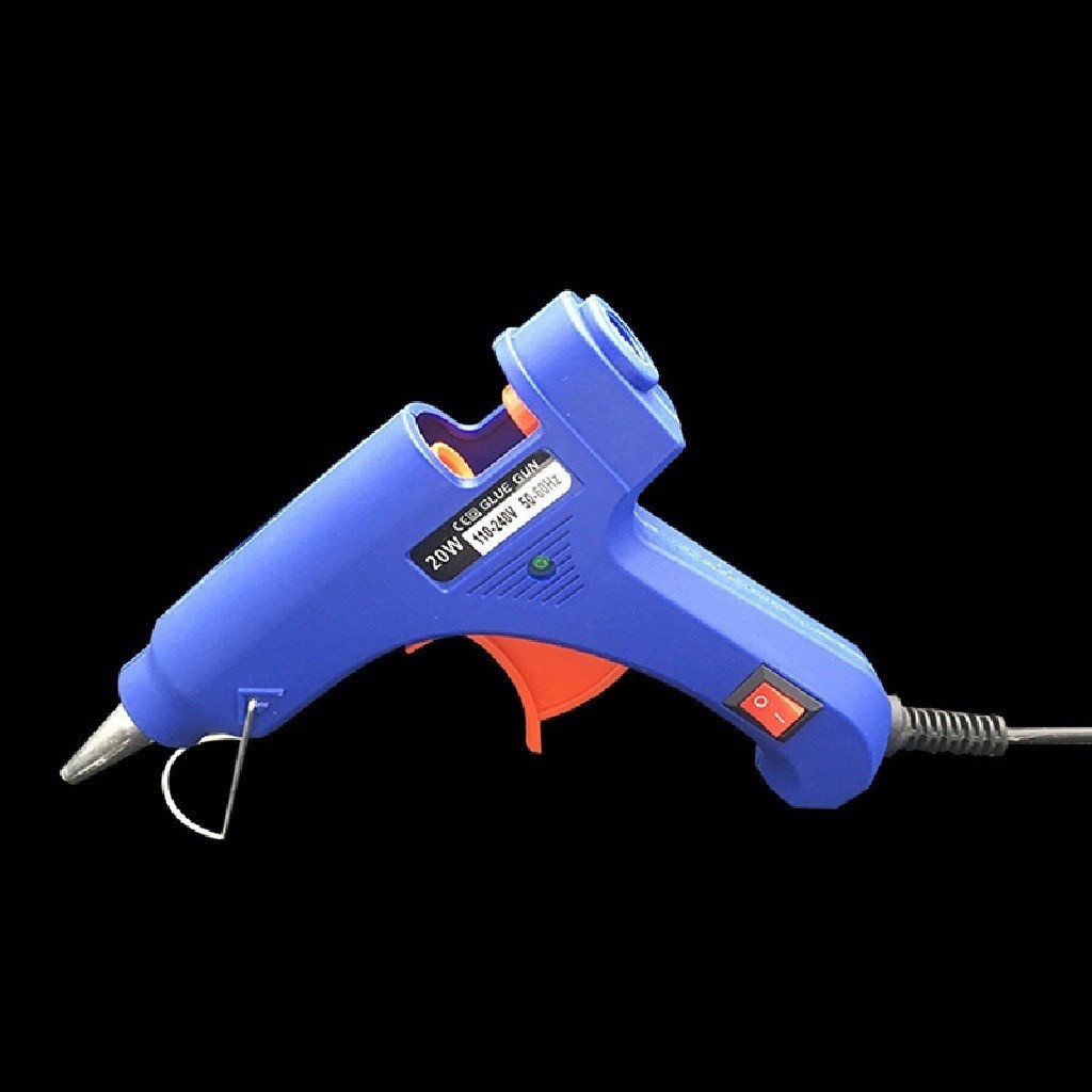 SHUYE Hot glue gun ปืนกาวร้อนละลาย ปืนกาวร้อนแบบแท่ง หลอมละลาย ครั่งไฟฟ้า ปืนยิงกาวร้อน มีขาตั้ง ส่งด่วน