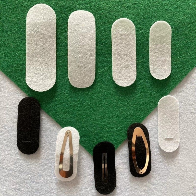 กิ๊บDIYและแผ่นรองกิ๊บ DIY สำหรับทำเองด้วยมือ พร้อมวัสดุผ้าไม่ติดไฟ+ - รูปที่ 4