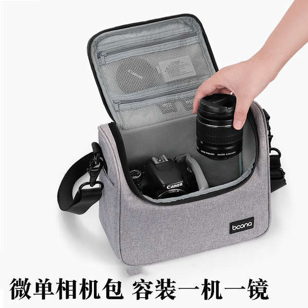 กระเป๋าใส่กล้องไมโคร แบบเดี่ยว สําหรับ Panasonic S1 S1R S5 GH5 GH4 DC-G9 G100 G95 G85 Olympus EM5 E-M10 EM1 III IV OM-1