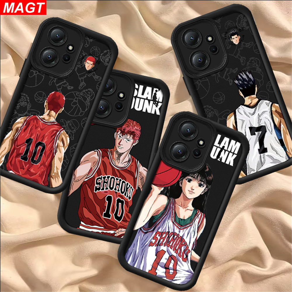 Redmi 14C A3 12C 10C หมายเหตุ 13 12 Pro 10A 9C 9A 9T A2 A1 Note11S 10S 9 9S 9Pro POCO X5 M5S M3 X3 Pro Animation Slam Dunk Master Soft เคสโทรศัพท์ MAGT