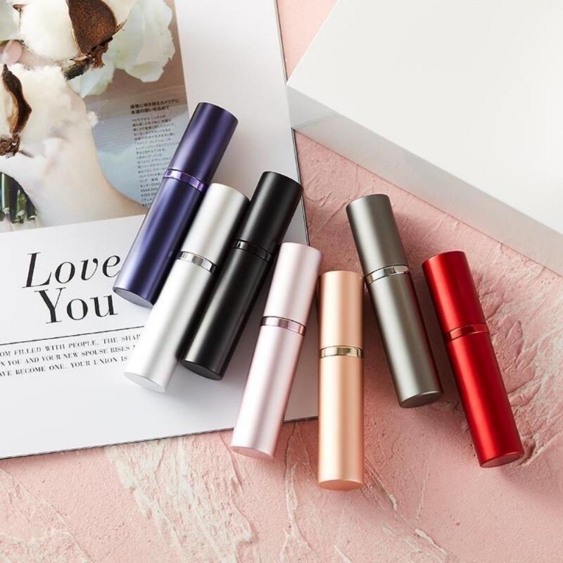 พร้อมส่ง🥰ขวดน้ําหอมรีฟิล 5 มล. - แบบพกพามินิและเหมาะสําหรับการเดินทาง!