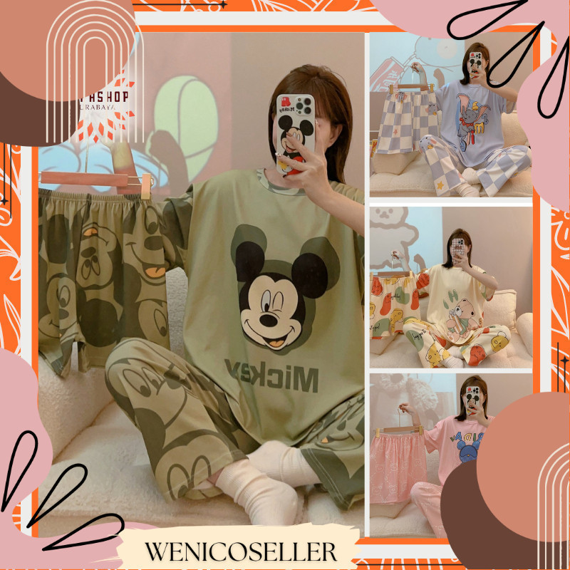 UNDR090 PART 2 ชุดนอน 3in1 | ชุดนอนผู้ใหญ่นําเข้า | ชุดสูทผู้หญิงทันสมัย | WNC ชุดนอนสตรีผู้ใหญ่