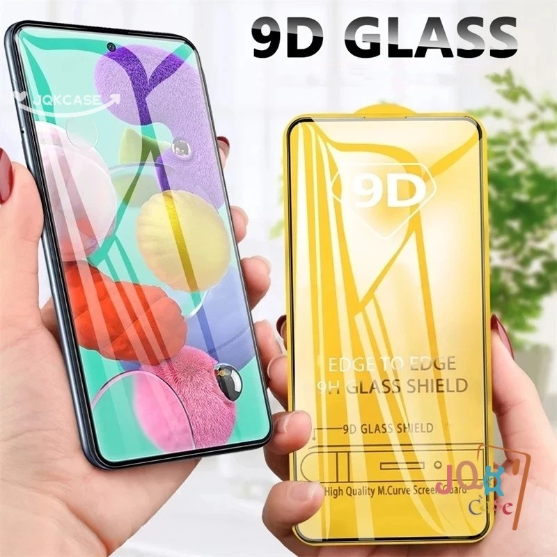 ฟิล์มกระจกนิรภัยกันรอยหน้าจอ 9D สําหรับ Redmi 13C 10C 9T 10 12C 9 12 9A 9C NFC A1 Note 13 11 10 9 12 8 Pro 10s POCO M3