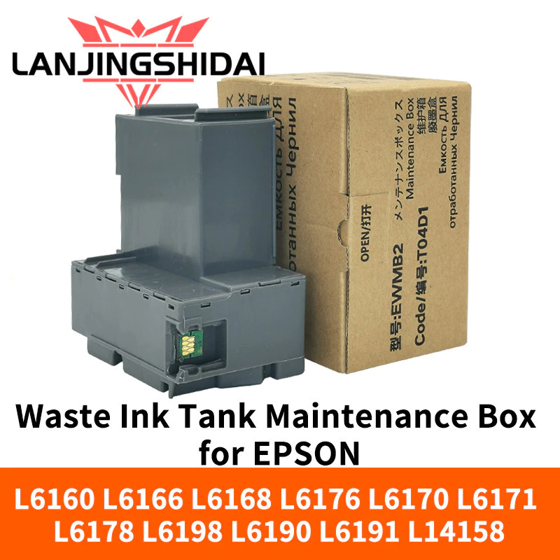 T04D1 กล่องบํารุงรักษาหมึกเสียสําหรับ EPSON L6160 L6168 L6170 L6178 L6190 L6191 L6198 L6161 L6166 L6171 L14158