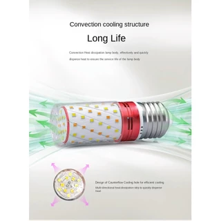 OEING หลอดไฟข้าวโพด LED, E27, E14, ความสว่างสูง, ใช้ในบ้าน, ประหยัดพลังงาน 12W, 16W, 20W, 24W, แสงสีขาว, แสงวอร์ม, แสงเป็นกลาง, ไฟสามสี, 220V