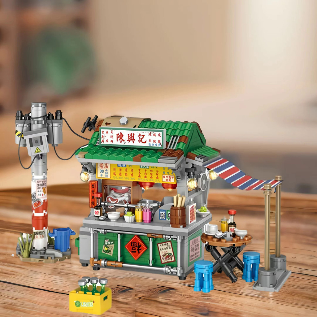 Mini Building Blocks Creative Architecture Toy City Street View Building Blocks Sets Adult Gift For 