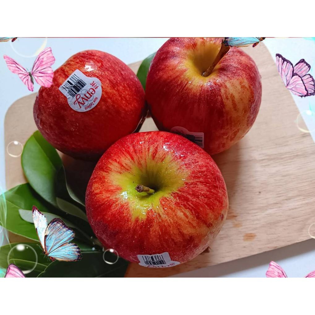 สด ใหม่  จาก ฟาร์ม ทุกวัน Apply envy ( แพ๊ค 2 ลูก ) หวาน กรอบ อร่อย นำเข้าจากนิวซีแลนด์