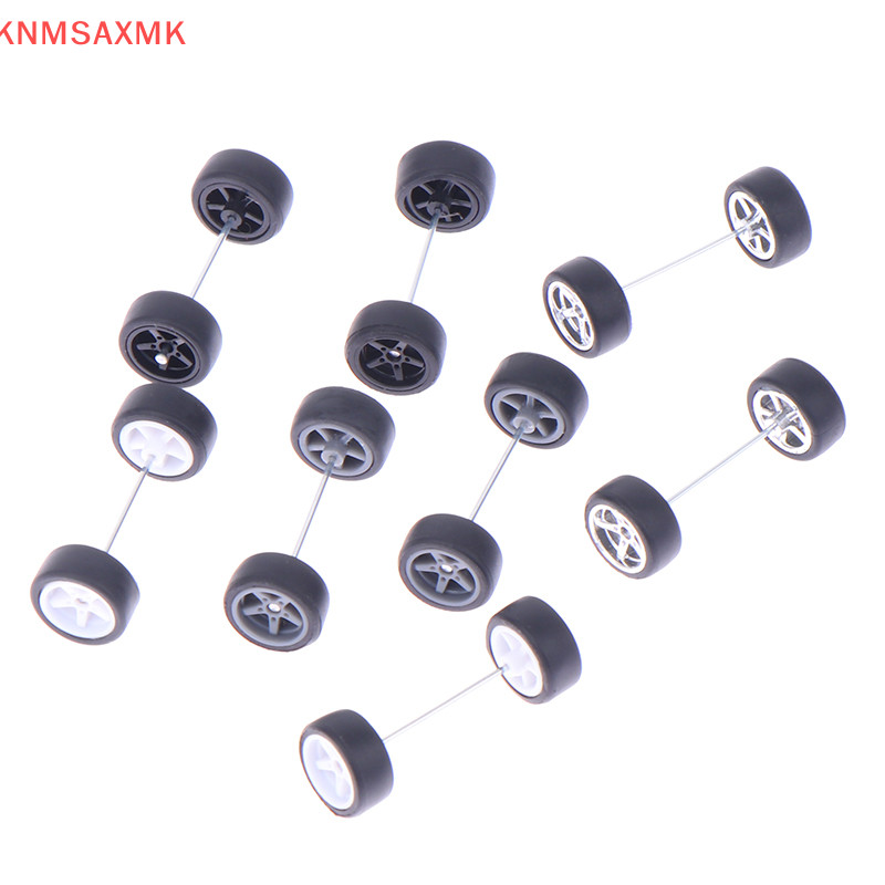 Zhechuibbb.th.nectorset DIY Racing Vehicle ของเล่น 1:64 รถล้อสําหรับยางเดิมล้อเพลารุ่น Modified Part ศนกระทืบmh