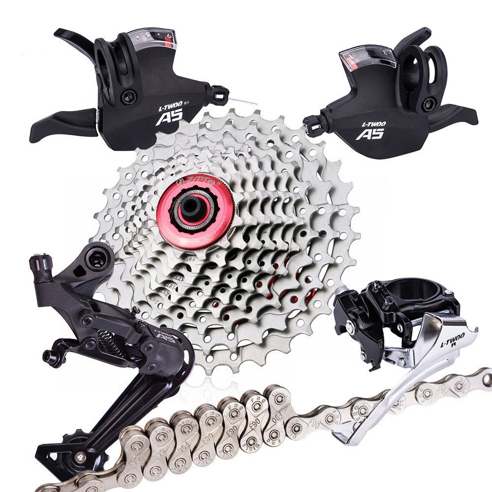 ZT Bicycle 3x9 Speed 11-40T MTB Groupset 27s Shifter 9s Front Rear Derailleurs 11-32T K7 With Gold S