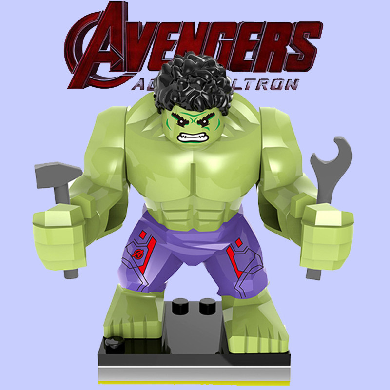 ใช ้ งานร ่ วมกับ Lego Marvel Avengers 3 ตัวเลข sh173 Hulk Hulk 76031 76041 บล ็ อกตัวต ่ อ