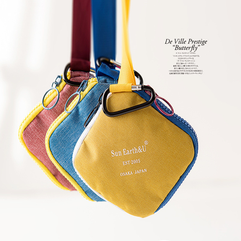 Anello Coin Purse Student Multi-Functional Mini Small Saddle Bag Wallet Wallet ความจุขนาดใหญ