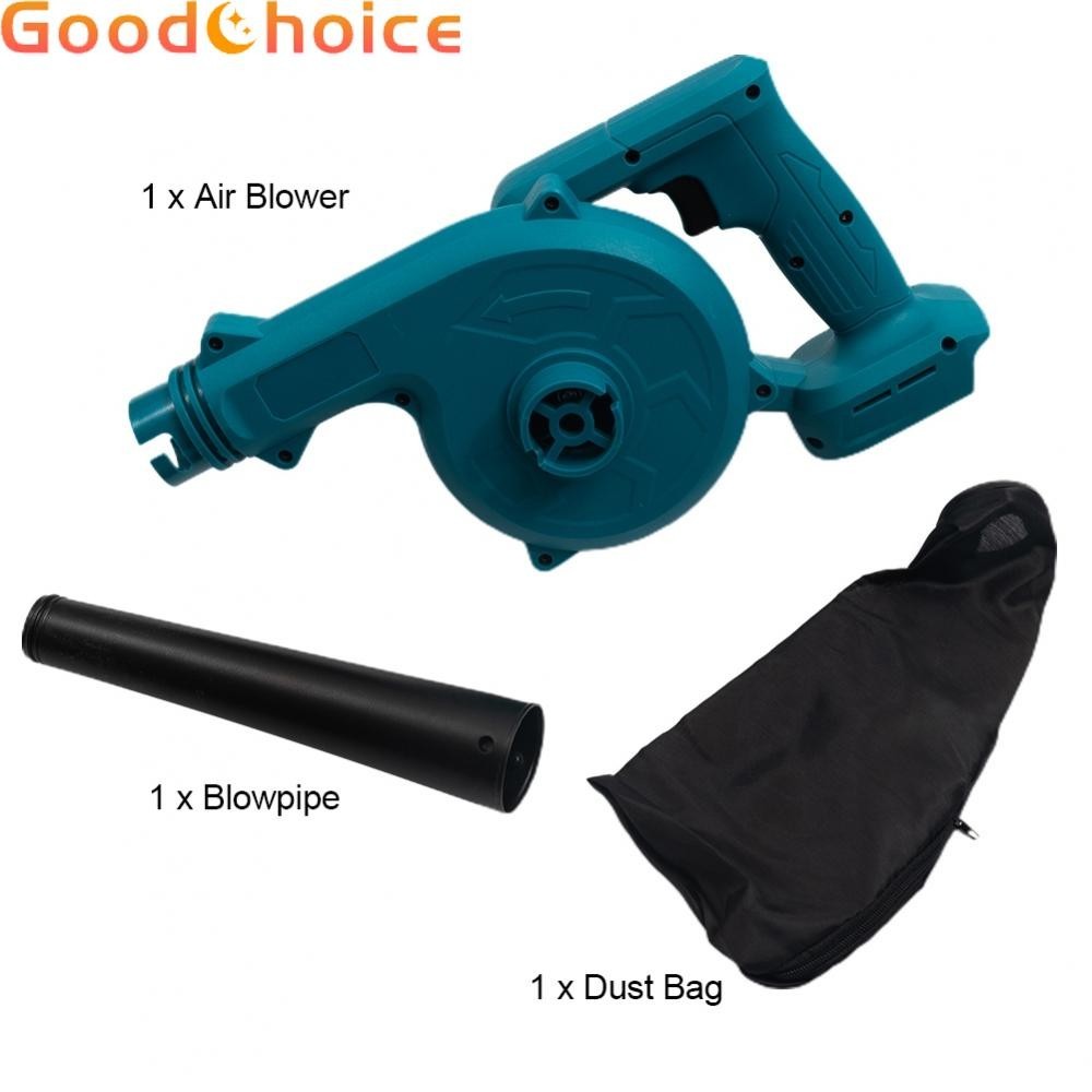 Blue Color Cordless Electric Air Blower &amp; Suction For Makita Leaf Dust Collector