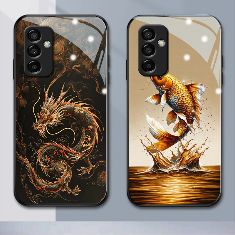 SAMSUNG หรูหราsamsungแก้วเคสโทรศัพท์samsunga345g A01 A02 M02 A03 A04 A11 M11 A135G A04S A14 A735G A545G A535G A515G A50S A30S A32 (HB50-14) (HB50