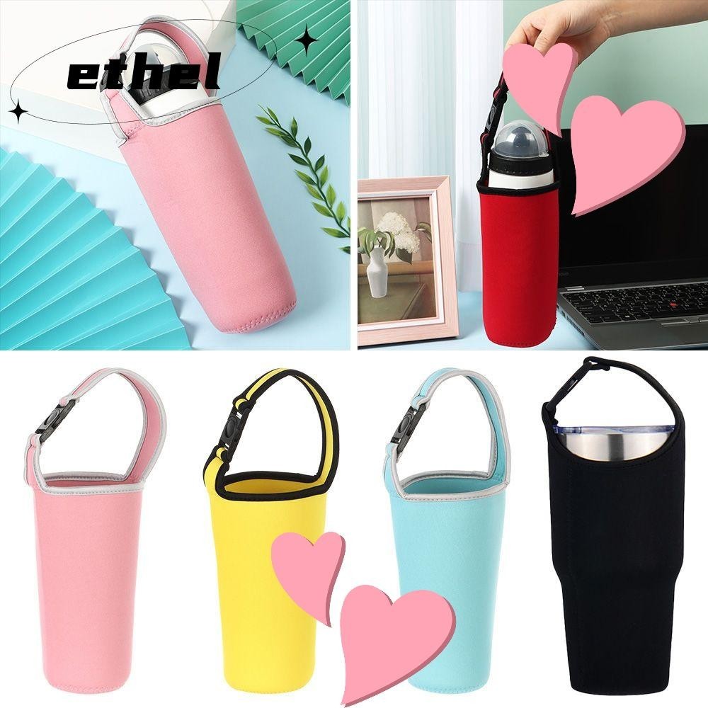 ETHEL1 กระเป๋าใส่ขวดน้ํา เป็นมิตรกับสิ่งแวดล้อม แบบพกพา 30 ออนซ์