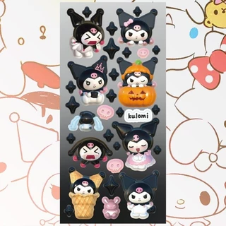 SANRIO สติ๊กเกอร์พกพา การ์ตูน ซานริโอ สติ๊กเกอร์ วัสดุตกแต่ง สติ๊กเกอร์คู่มือ
